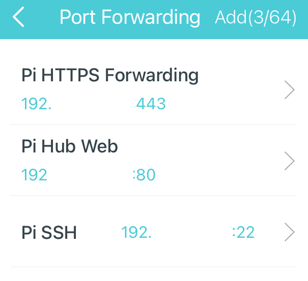 RPI-Port-Forwarding